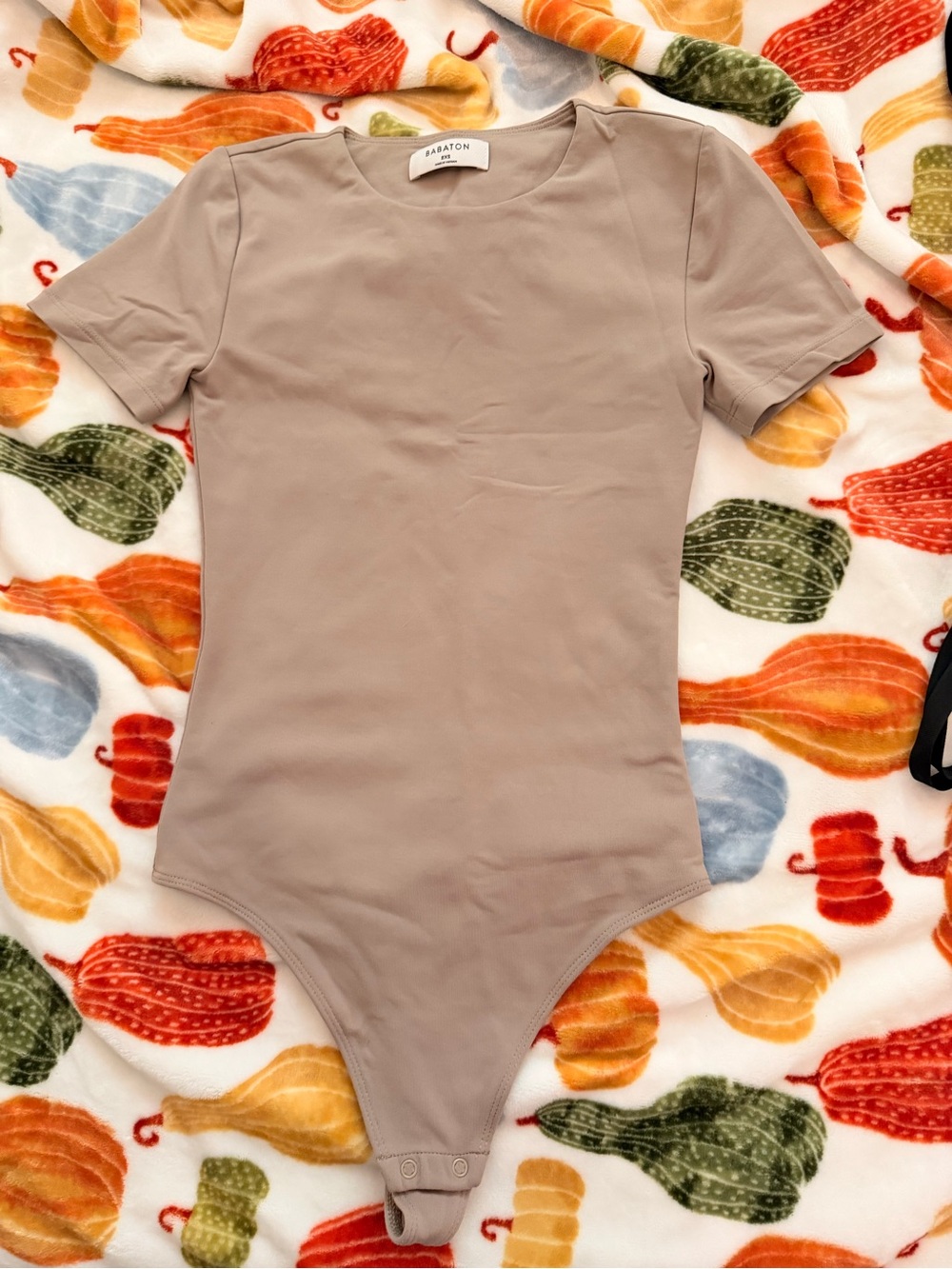 Babaton Taupe Short Sleeve Kids One-Piece Bodysuit